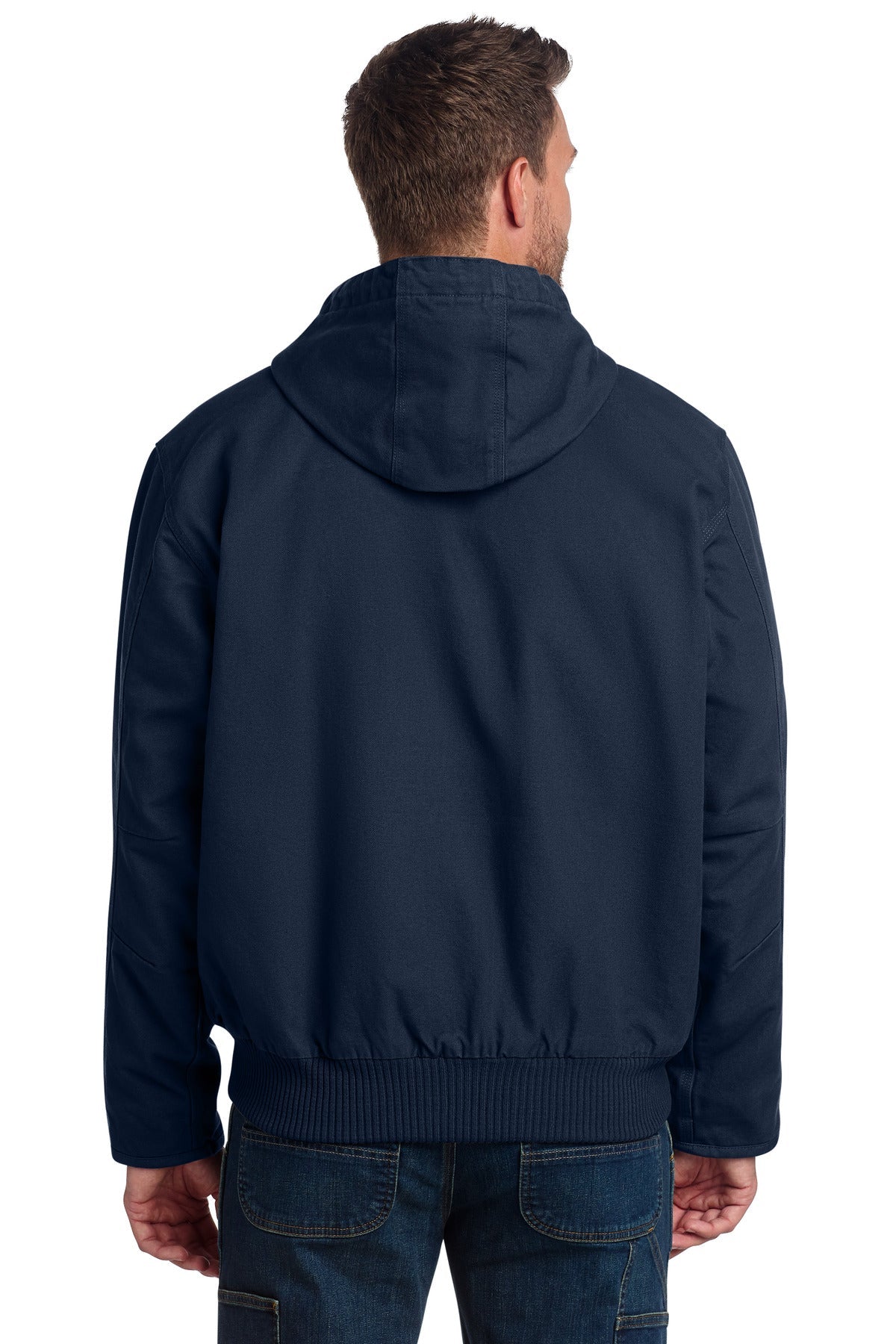 Carhartt Tall Washed Duck Active Jac CTT104050 Navy
