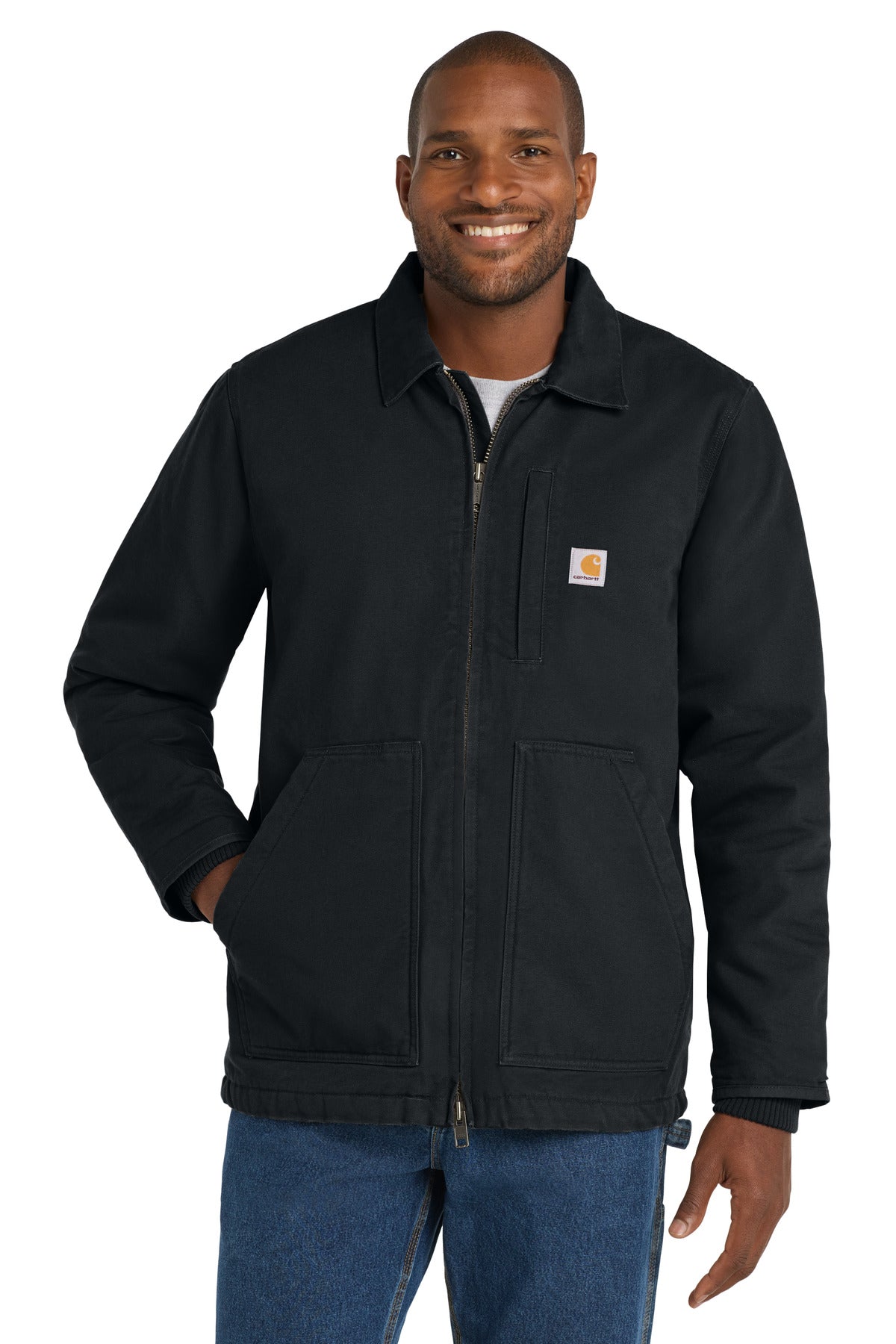 Carhartt Tall Sherpa-Lined Coat CTT104293 Black Tall