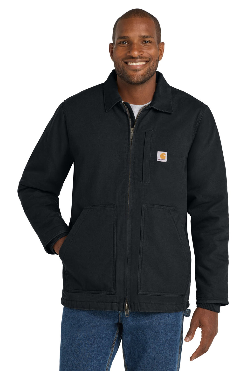 Carhartt Tall Sherpa-Lined Coat CTT104293 Black