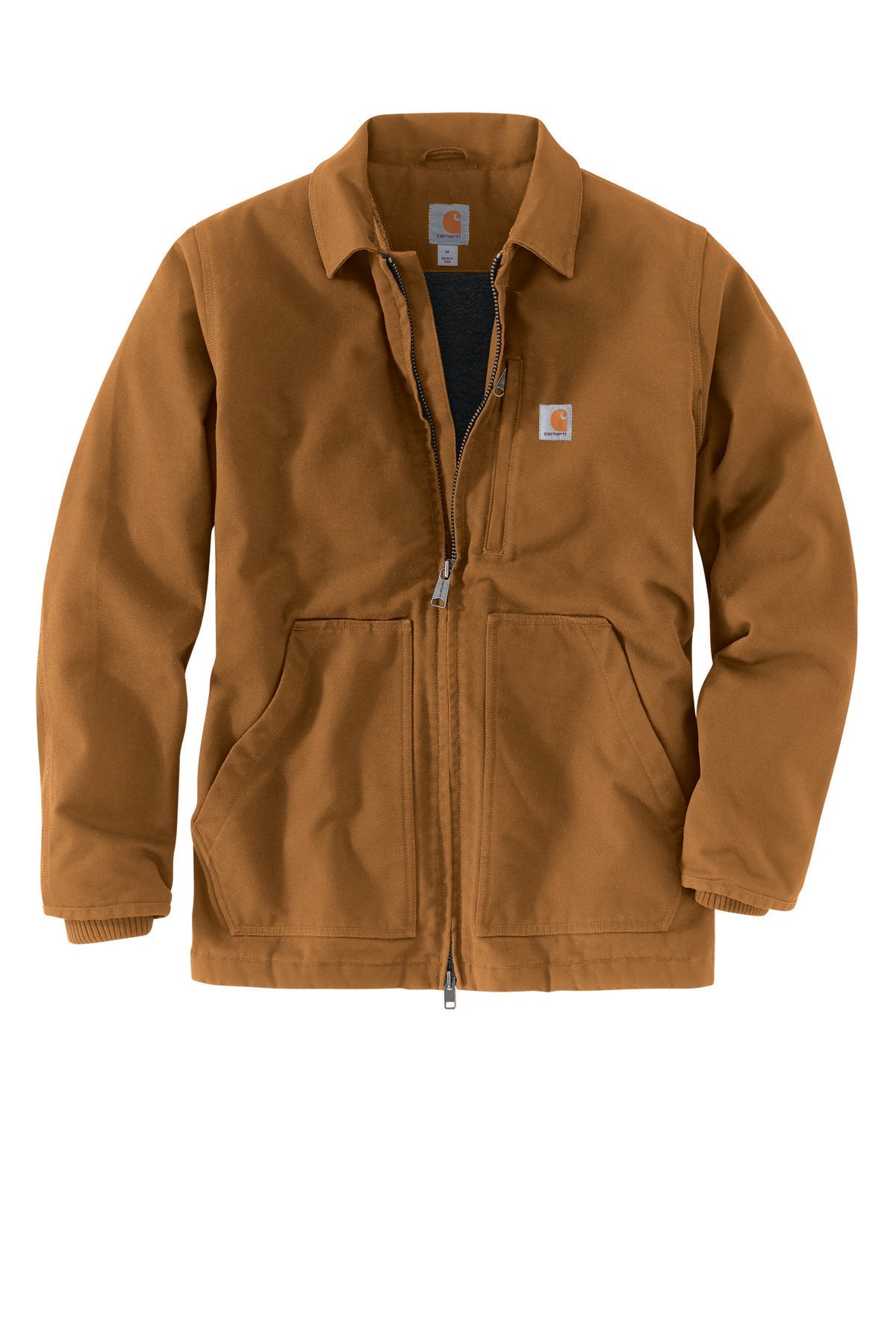Carhartt Tall Sherpa-Lined Coat CTT104293 Carhartt Brown