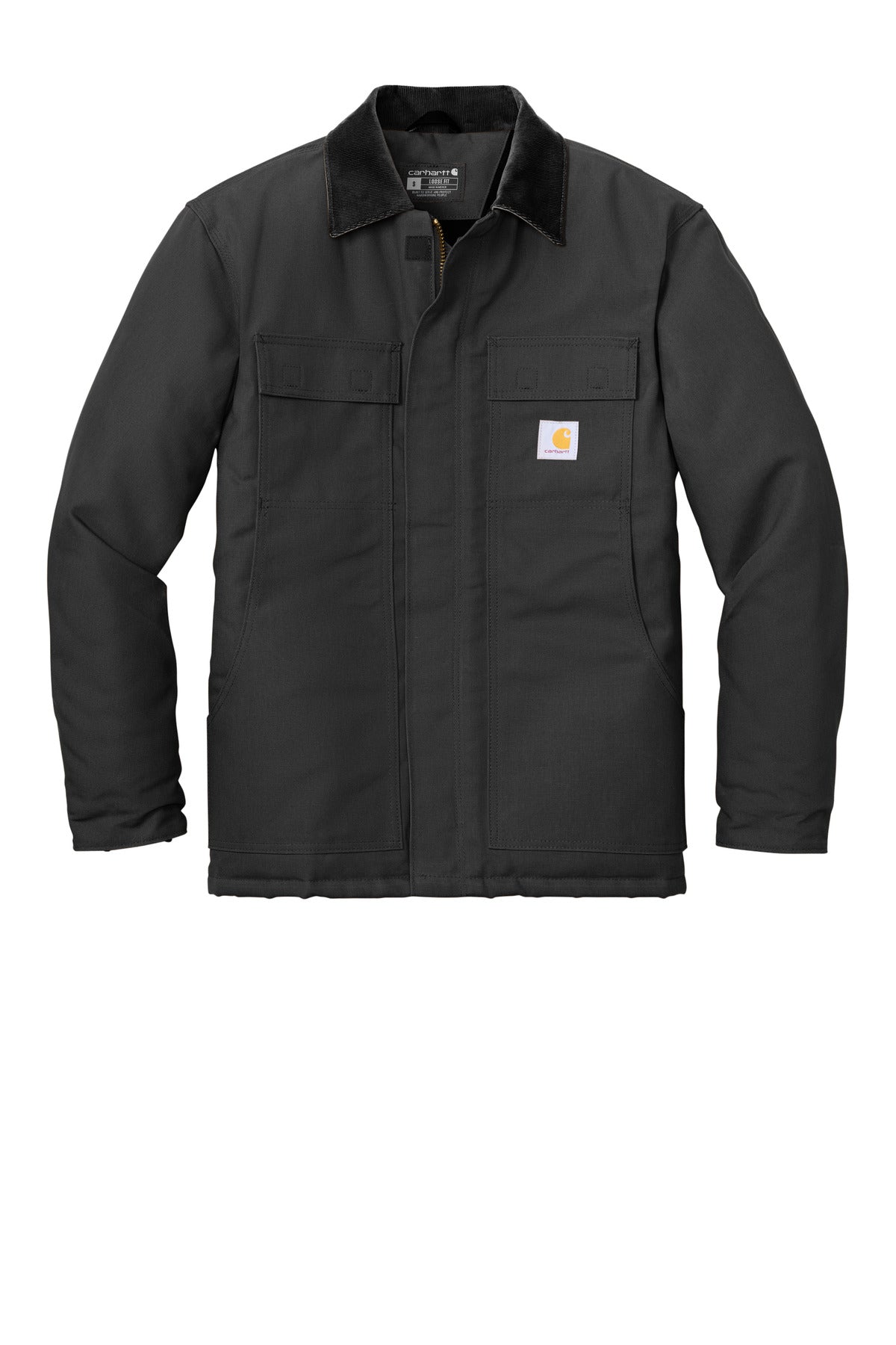 Carhartt Tall Duck Traditional Coat CTT106674 Black