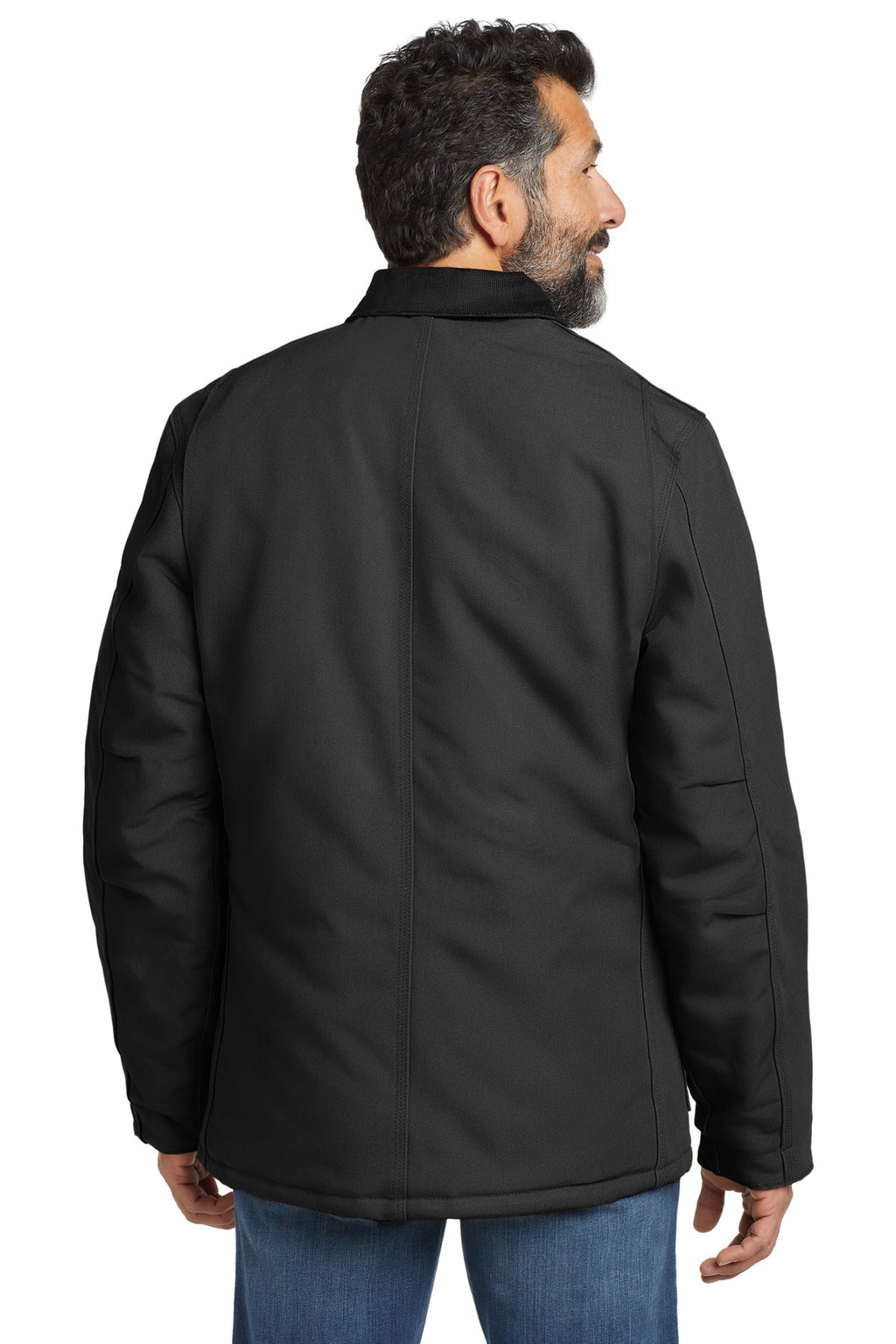 Carhartt  Tall Duck Traditional Coat. CTT106674 Black Tall
