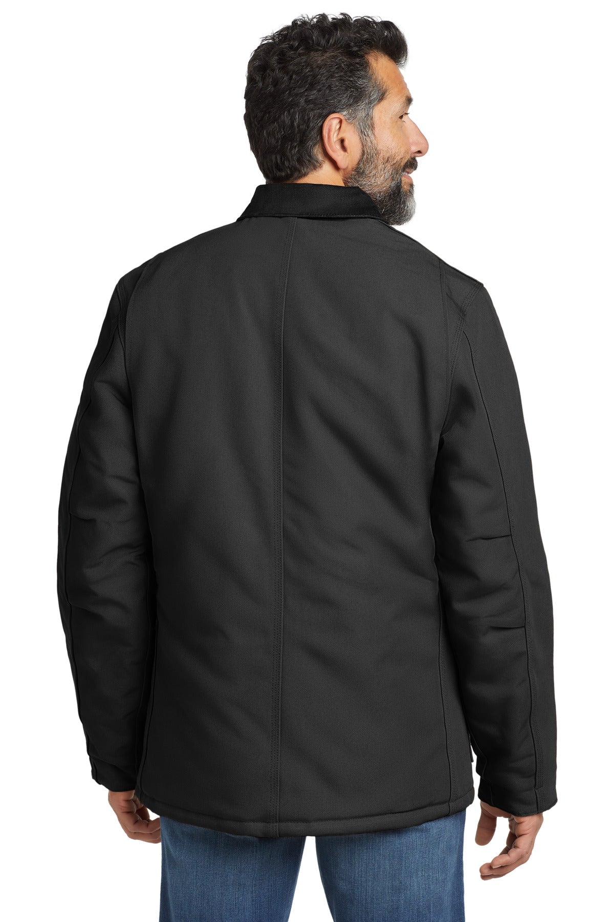 Carhartt  Tall Duck Traditional Coat. CTT106674 Black Tall