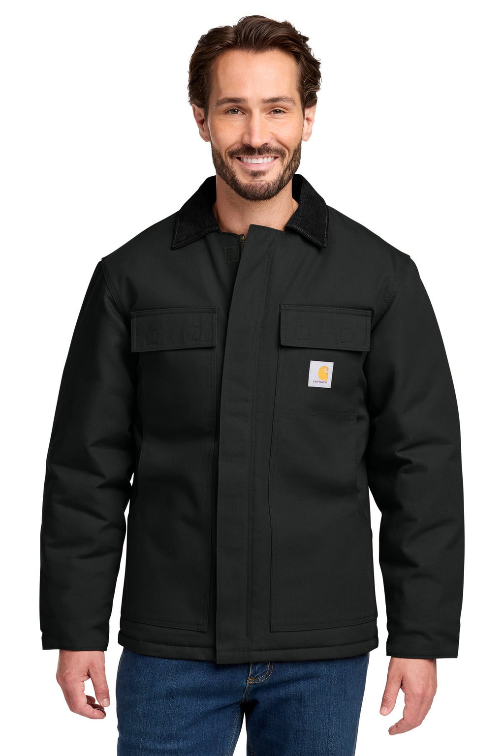Carhartt Tall Duck Traditional Coat CTT106674 Black