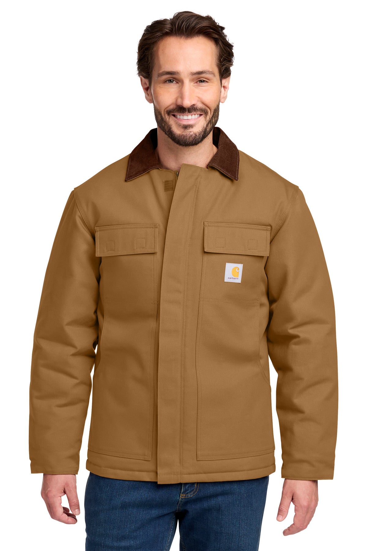 Carhartt Tall Duck Traditional Coat CTT106674 Carhartt Brown
