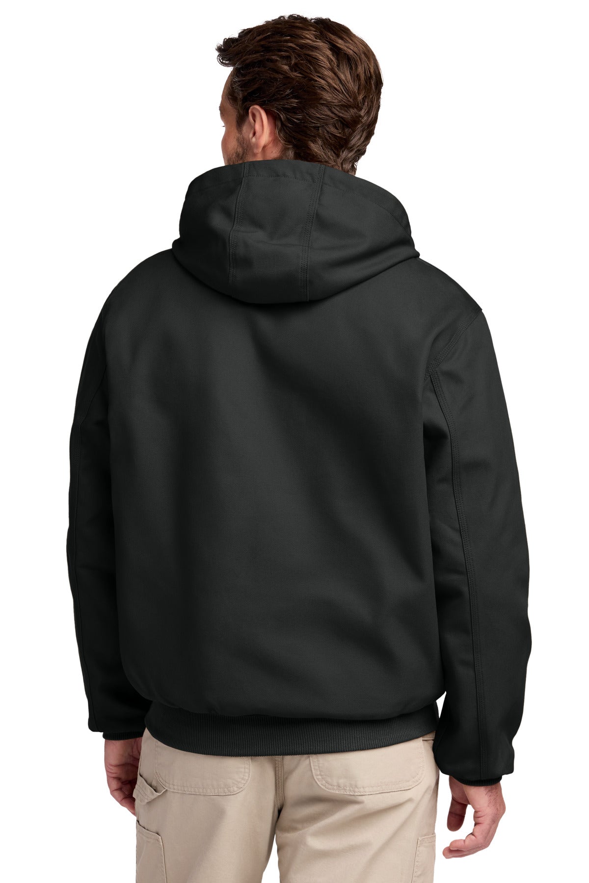 Carhartt Tall Thermal-Lined Duck Active Jac CTT106678 Black