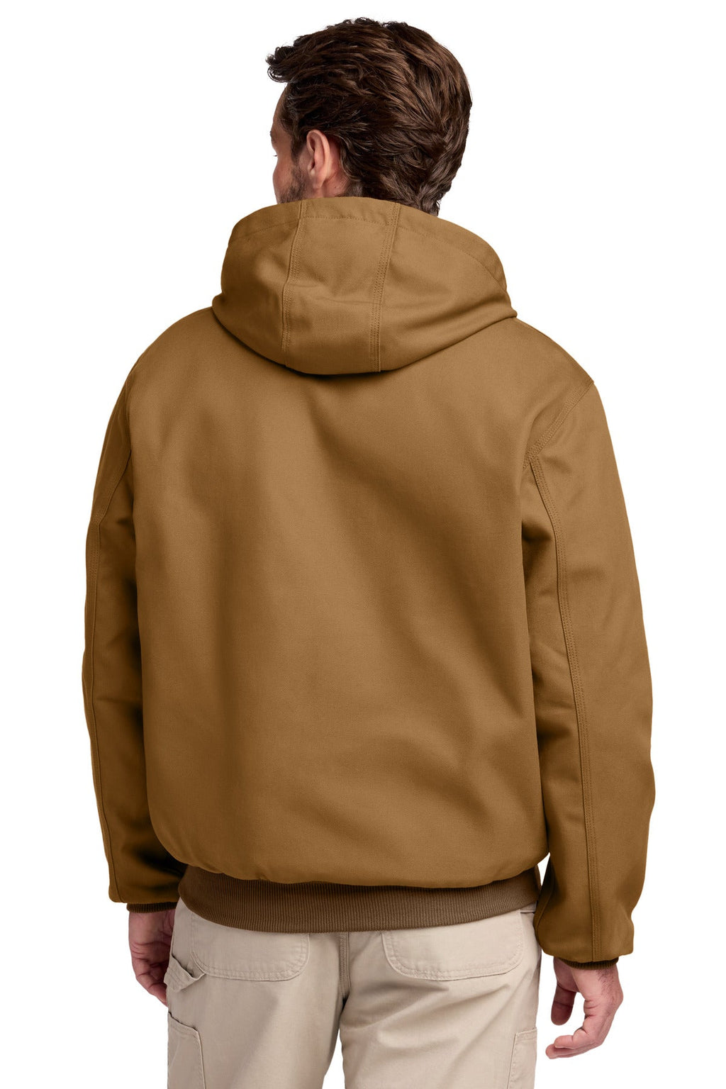 Carhartt Tall Thermal-Lined Duck Active Jac CTT106678 Carhartt Brown