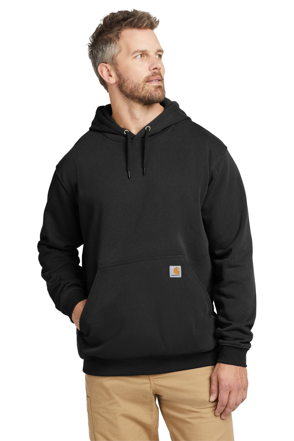 Carhartt Tall Midweight Hooded Sweatshirt CTTK121 Black Tall