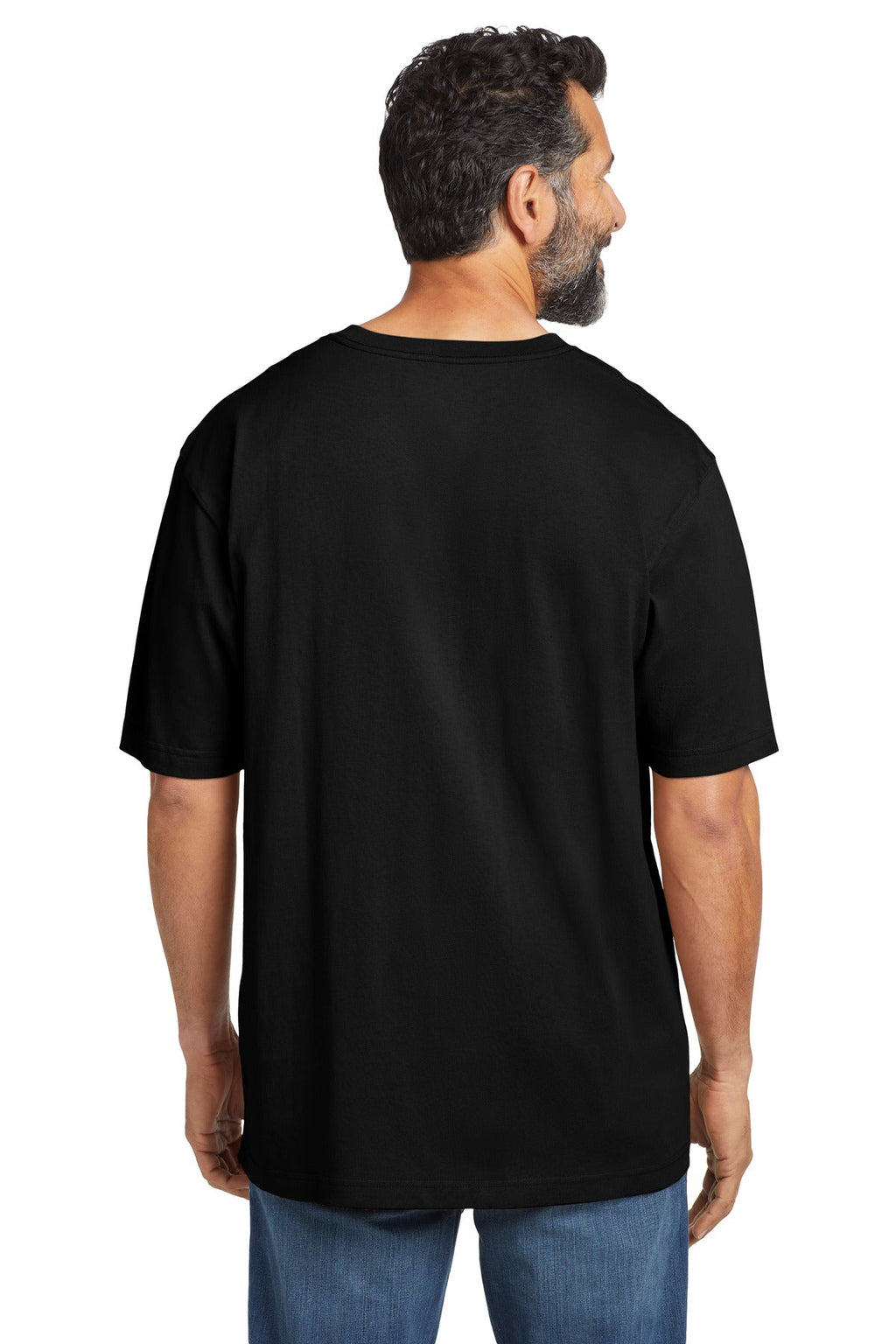 Carhartt Tall Workwear Pocket Short Sleeve T-Shirt CTTK87 Black