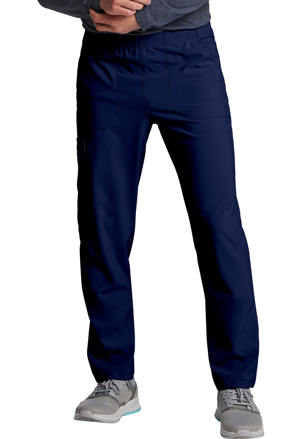 EDS Essentials DK019 Unisex Natural Rise Tapered Leg Pants Navy