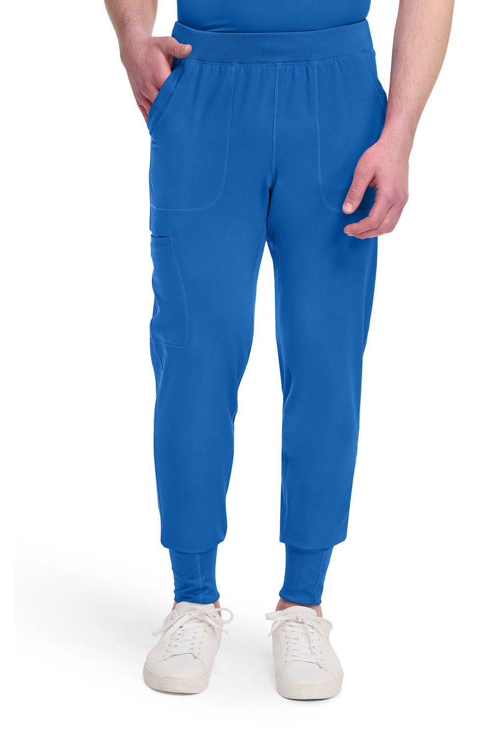 Dynamix DK040 Men's Natural Rise Scrub Joggers Royal