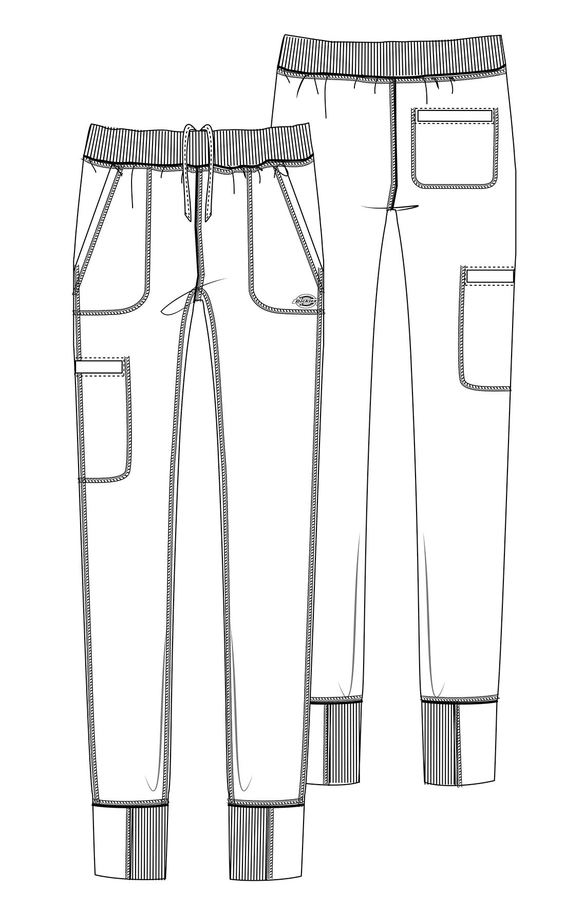 Dynamix DK040 Men's Natural Rise Jogger Pants Navy