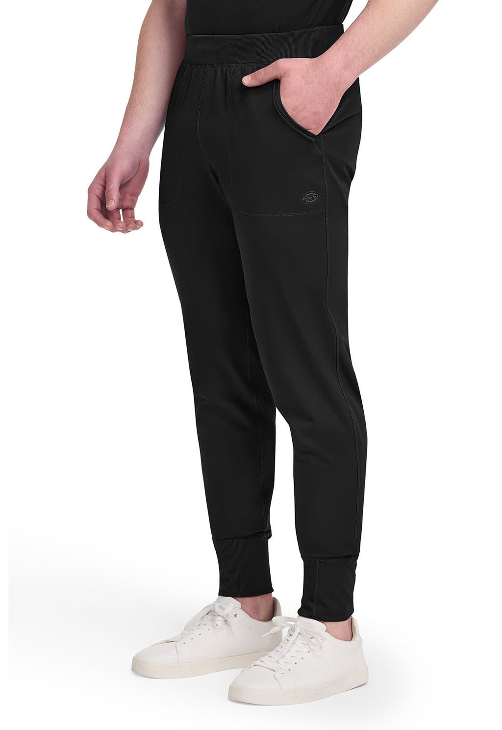 Dynamix DK040 Men's Natural Rise Scrub Joggers Black
