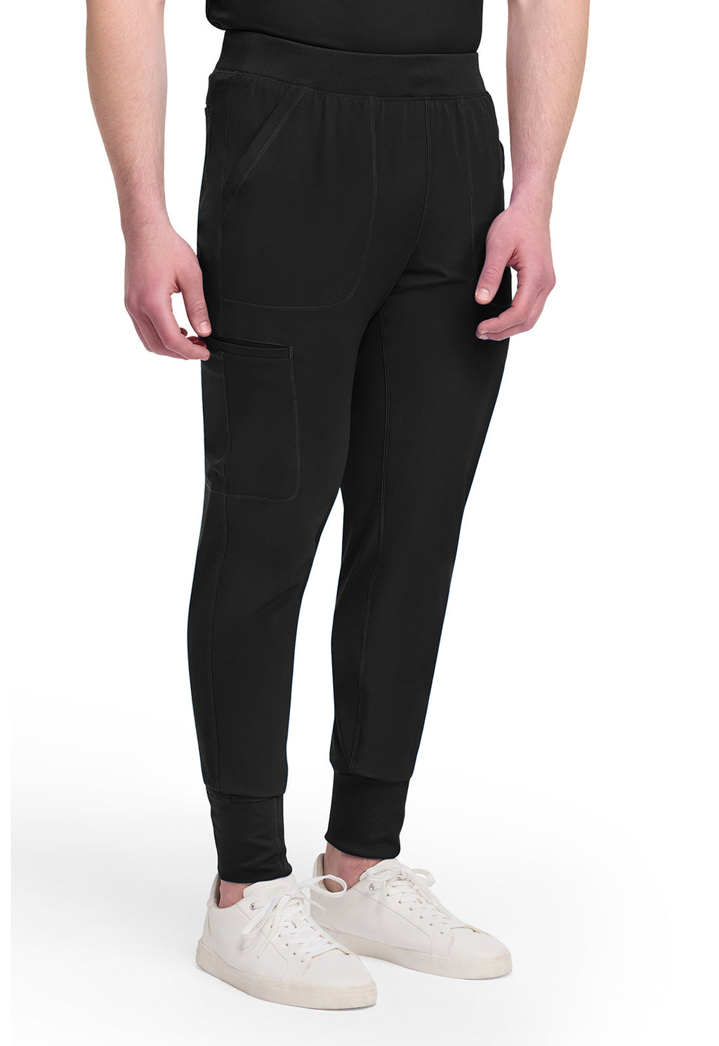 Dynamix DK040 Men's Natural Rise Jogger Pants Black
