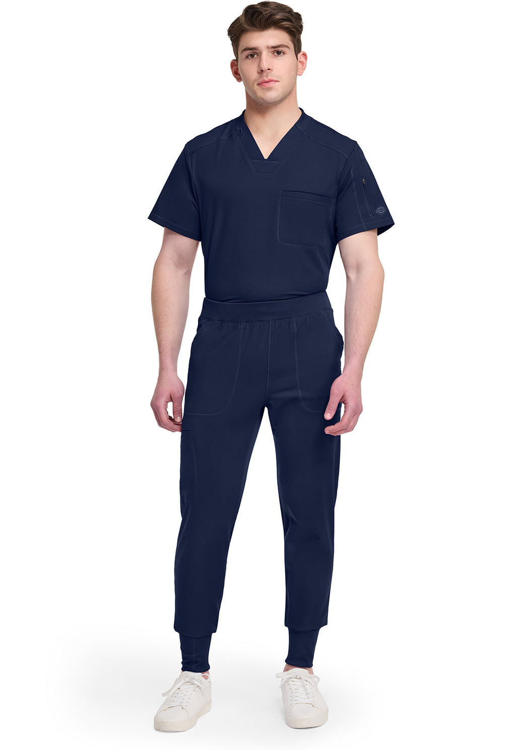 Dynamix DK040 Men's Natural Rise Scrub Joggers Navy