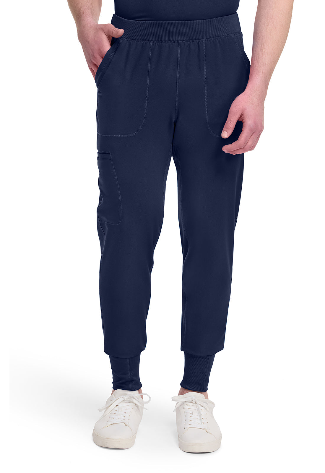 Dynamix DK040 Men's Natural Rise Scrub Joggers Navy