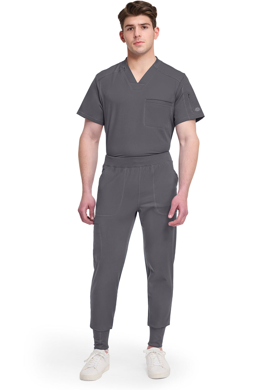 Dynamix DK040 Men's Natural Rise Jogger Pants Pewter