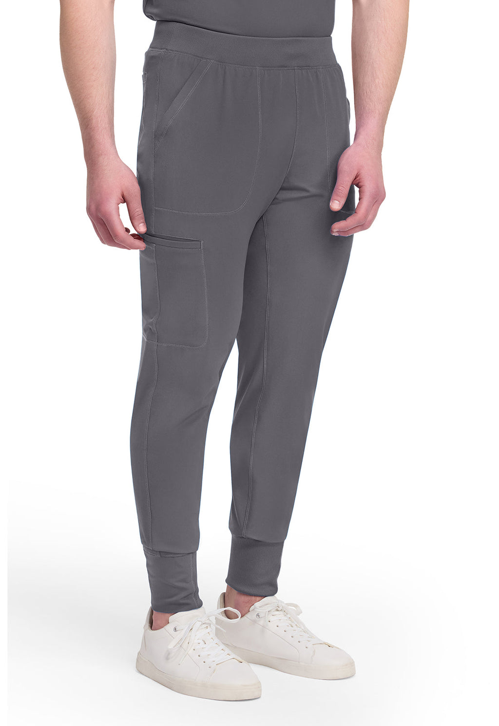 Dynamix DK040 Men's Natural Rise Jogger Pants Pewter