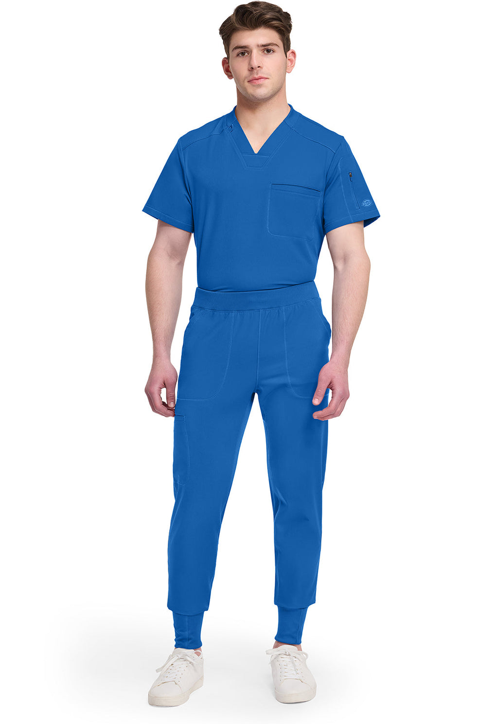 Dynamix DK040 Men's Natural Rise Scrub Joggers Royal