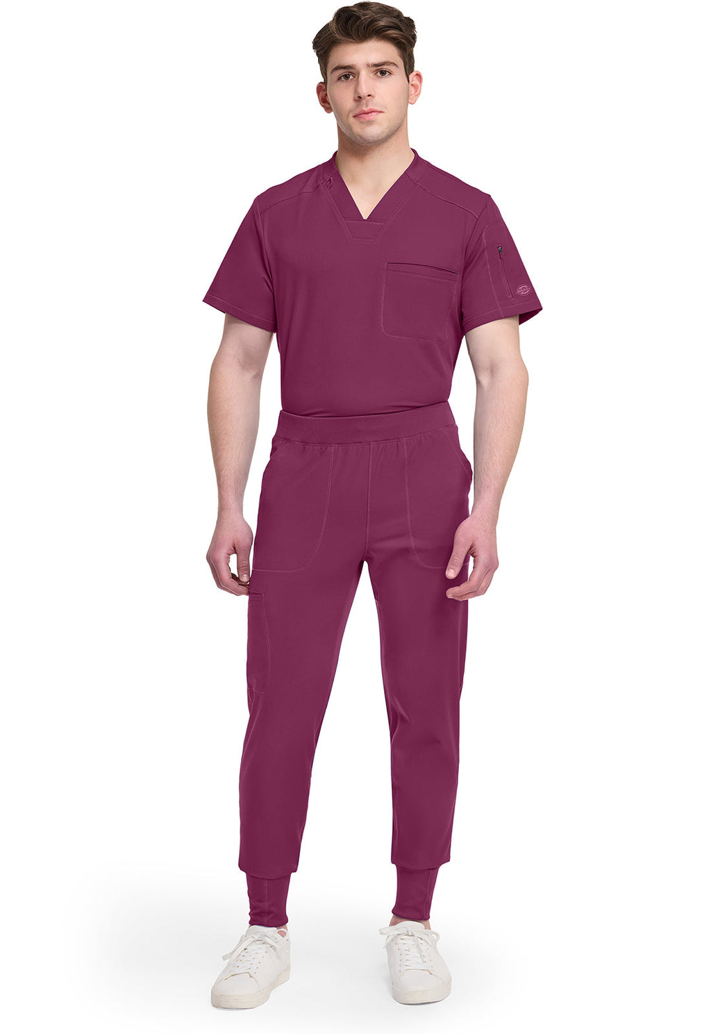 Dynamix DK040 Men's Natural Rise Jogger Pants Wine