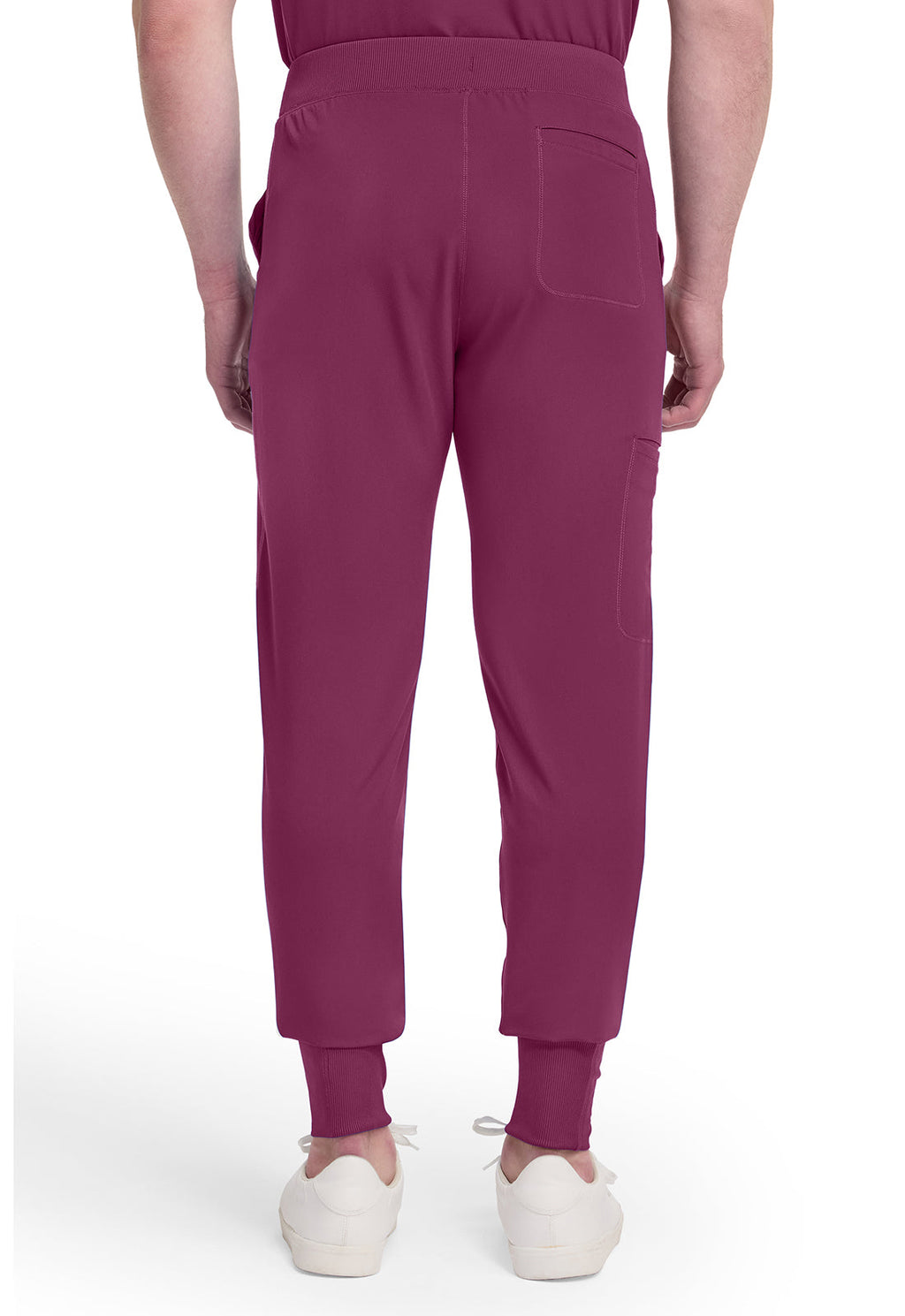 Dynamix DK040 Men's Natural Rise Jogger Pants Wine
