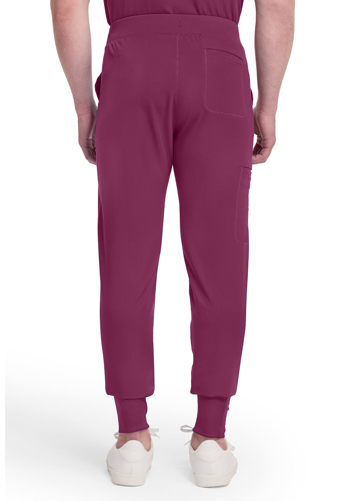 Dynamix DK040 Men's Natural Rise Jogger Pants Wine