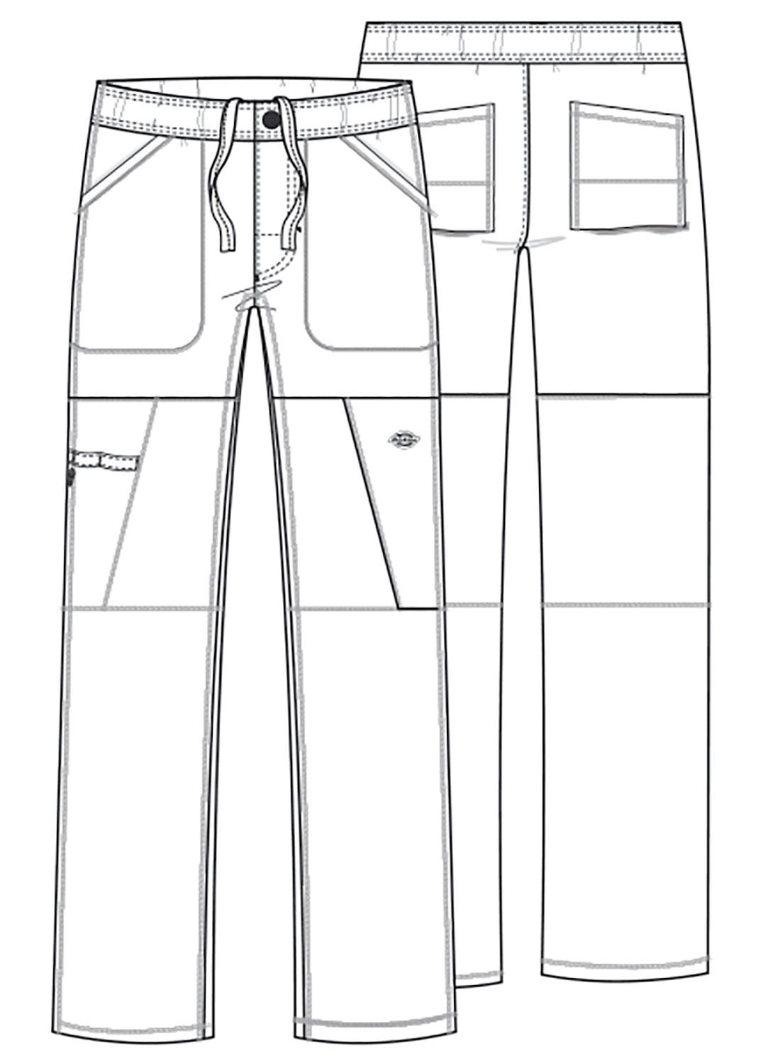 Dynamix DK110 Men's Zip Fly Cargo Pants Royal