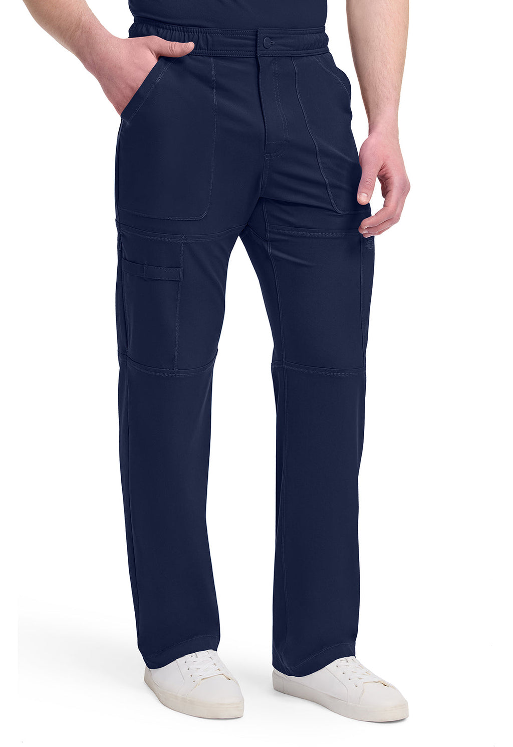 Dynamix DK110 Men's Zip Fly Cargo Pants Navy