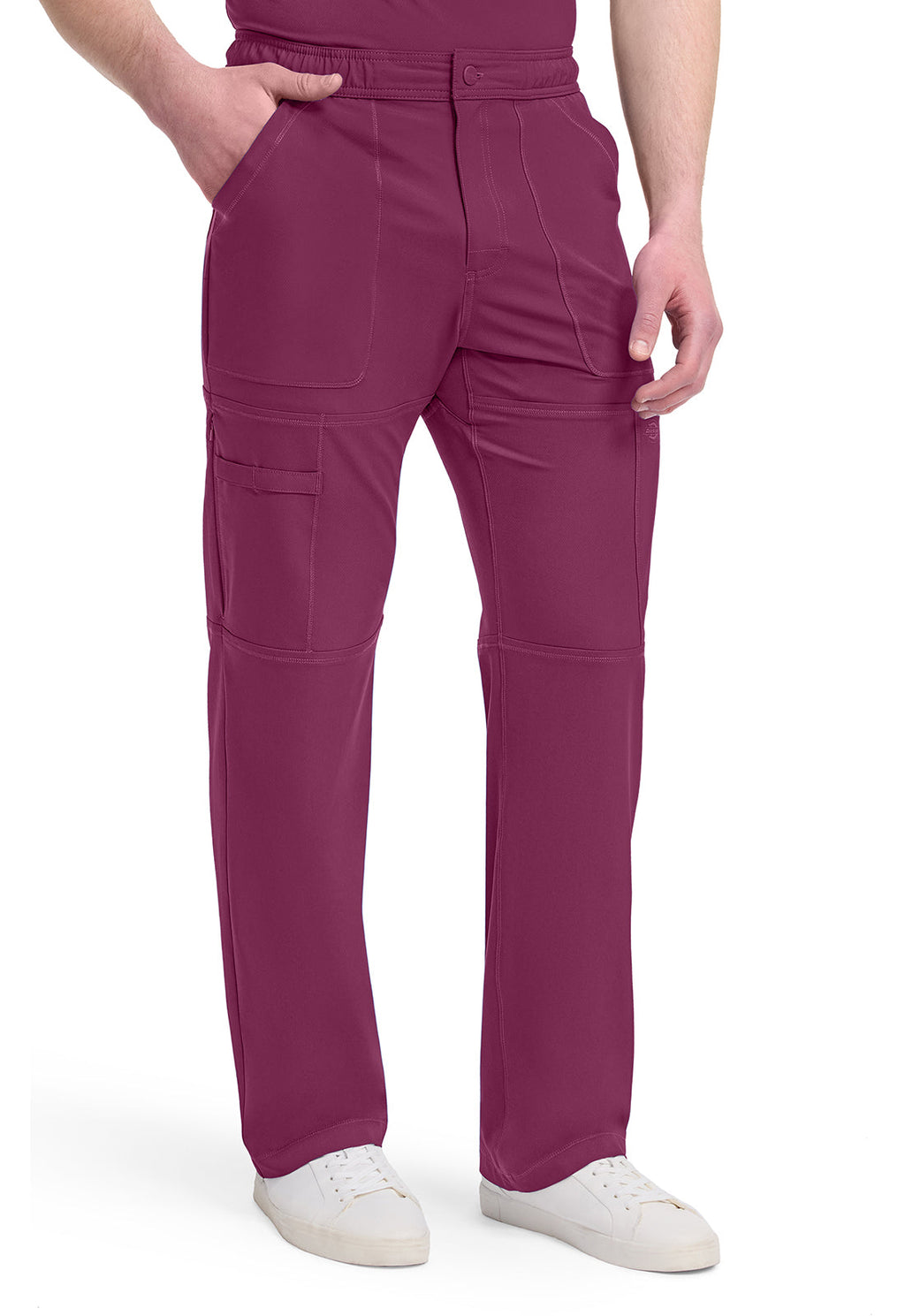 Dynamix DK110 Men's Zip Fly Cargo Pants Wine