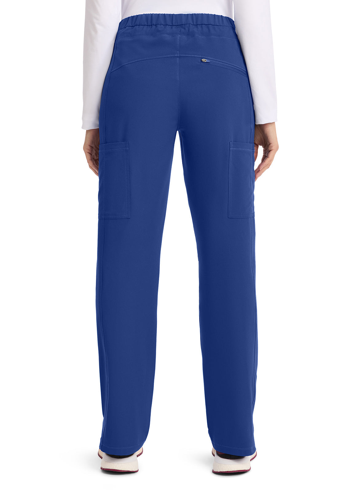 Dynamix DK130 Mid Rise Straight Leg Pants Drawstring Pants Royal