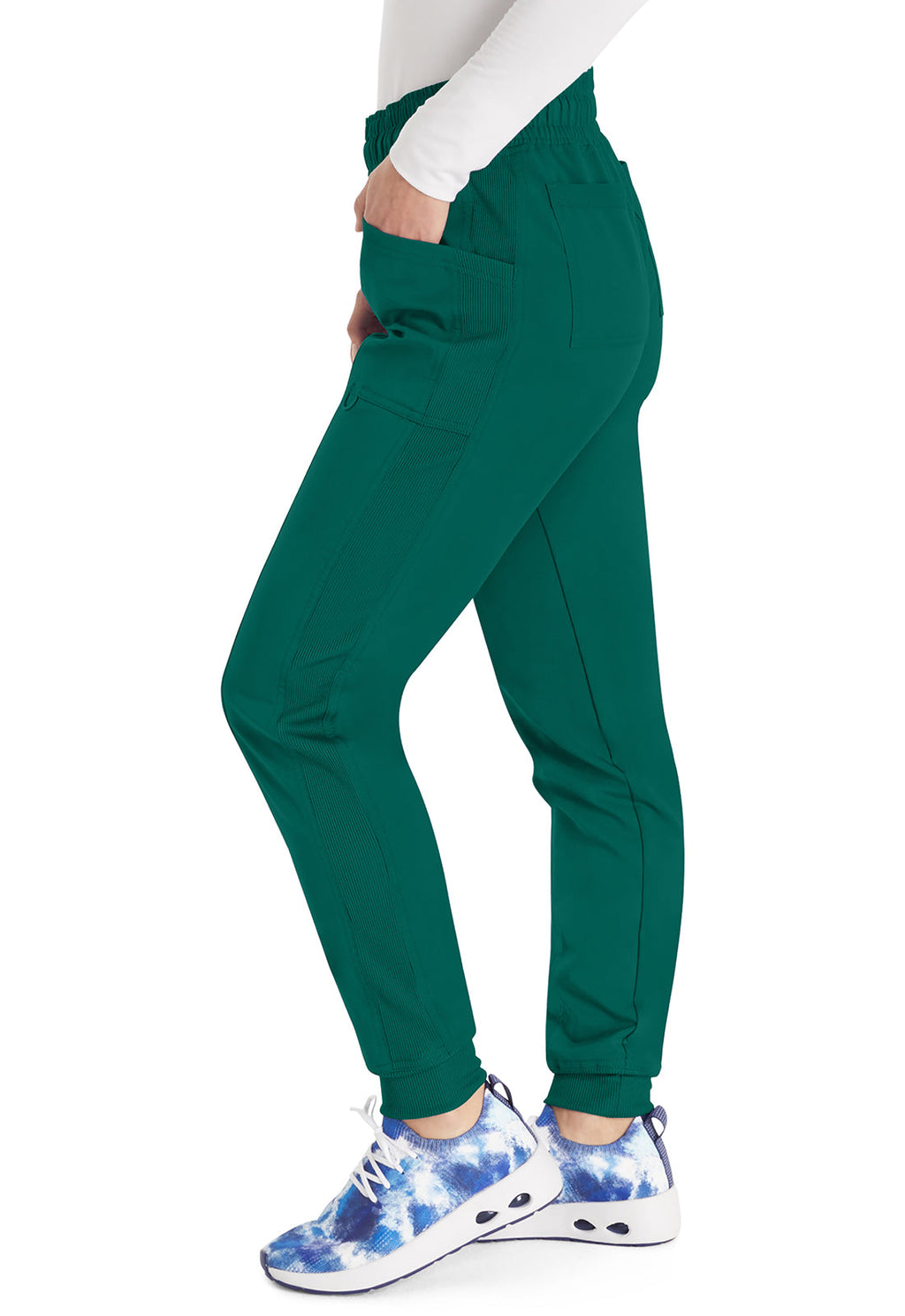 Balance DK155 Women's Mid Rise Jogger Scrub Pants Hunter Green