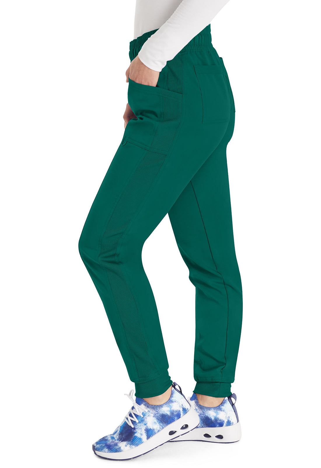Balance DK155 Women's Mid Rise Jogger Scrub Pants Hunter Green
