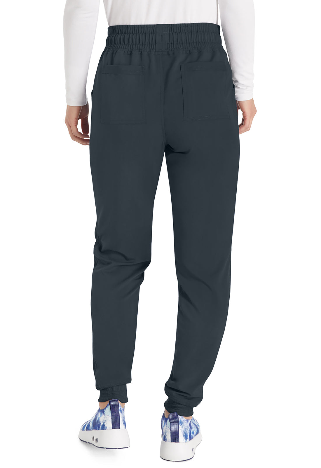 Balance DK155 Women's Mid Rise Jogger Scrub Pants Pewter