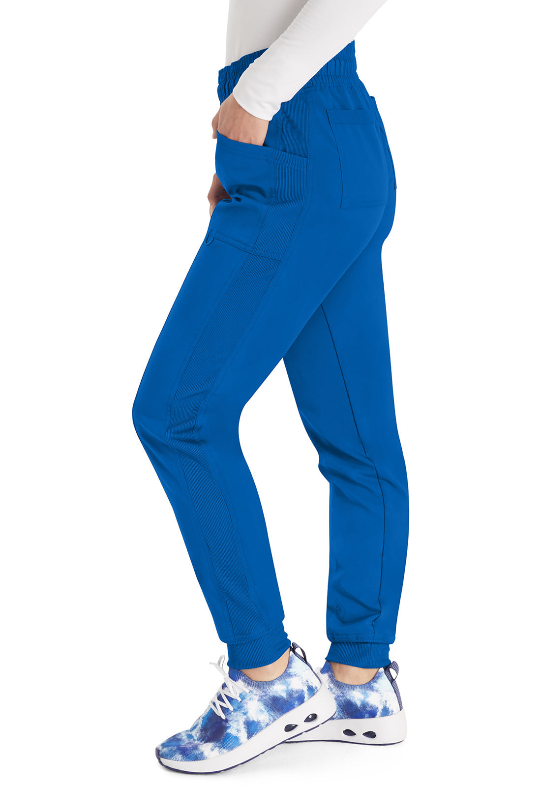 Balance DK155 Women's Mid Rise Jogger Scrub Pants Royal
