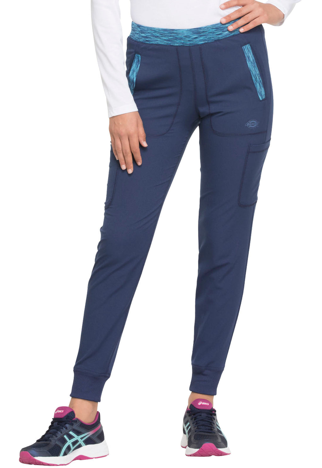 Dynamix DK185 Natural Rise Tapered Leg Jogger Pants Navy