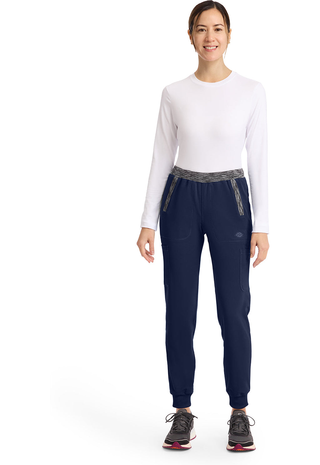 Dynamix DK185 Natural Rise Tapered Leg Jogger Pants Navy