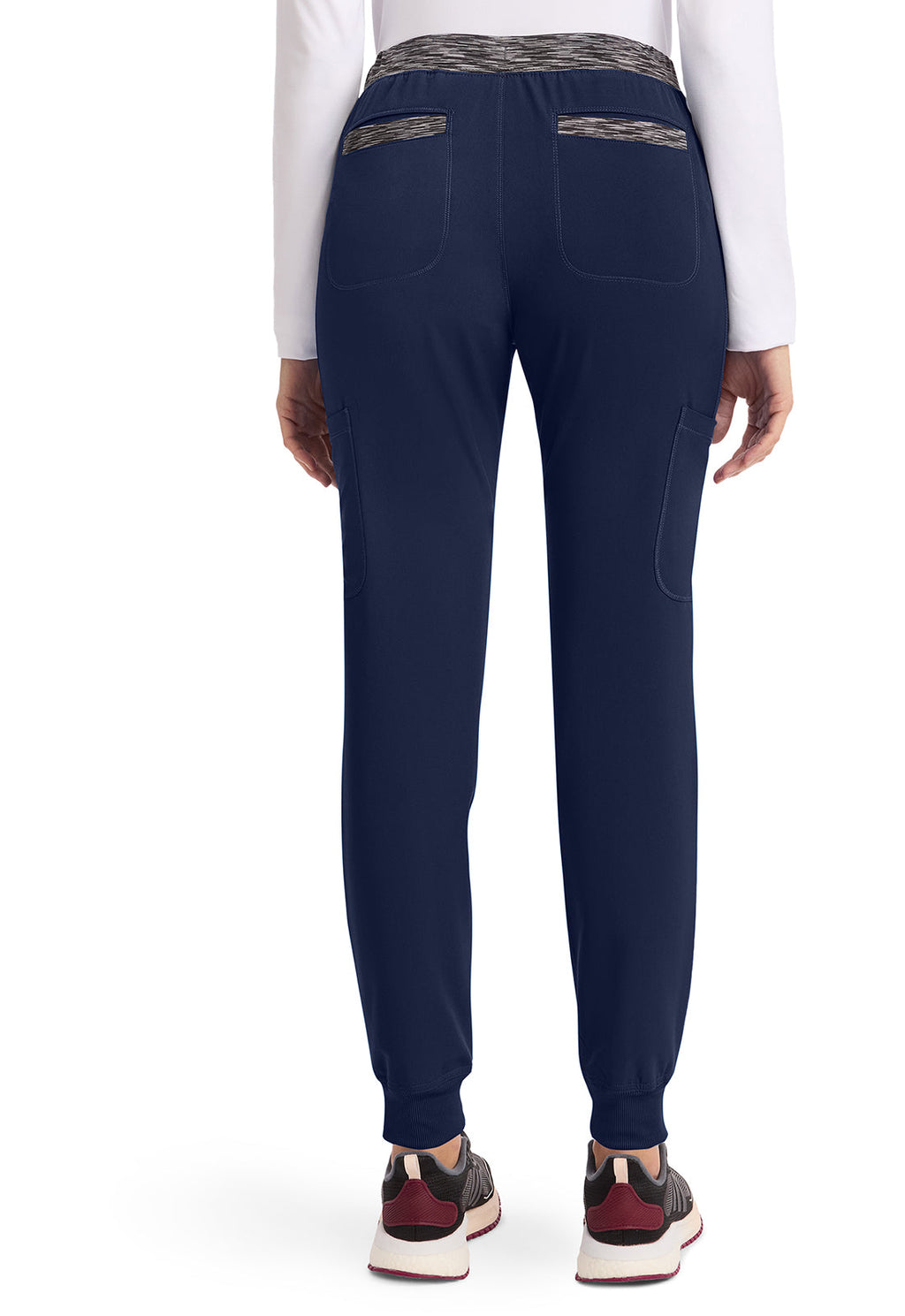 Dynamix DK185 Natural Rise Tapered Leg Jogger Pants Navy