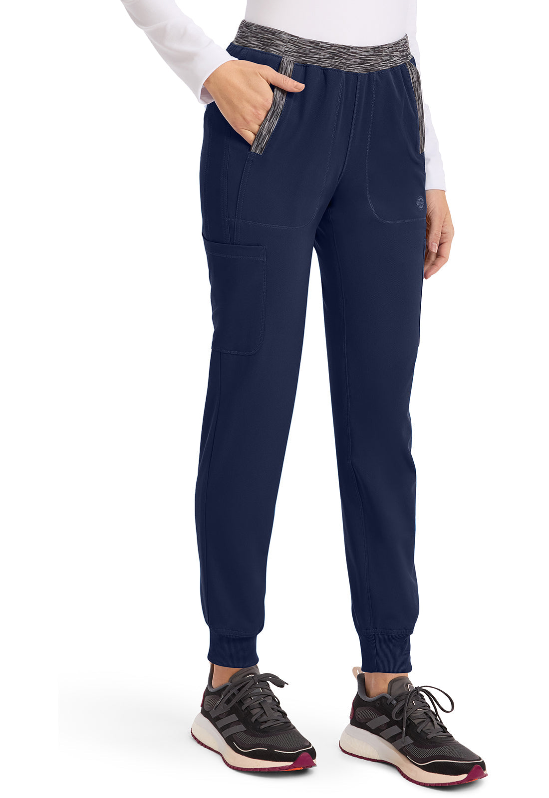 Dynamix DK185 Natural Rise Tapered Leg Jogger Pants Navy