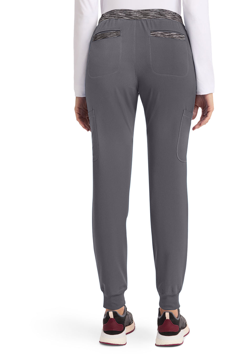 Dynamix DK185 Natural Rise Tapered Leg Jogger Pants Pewter