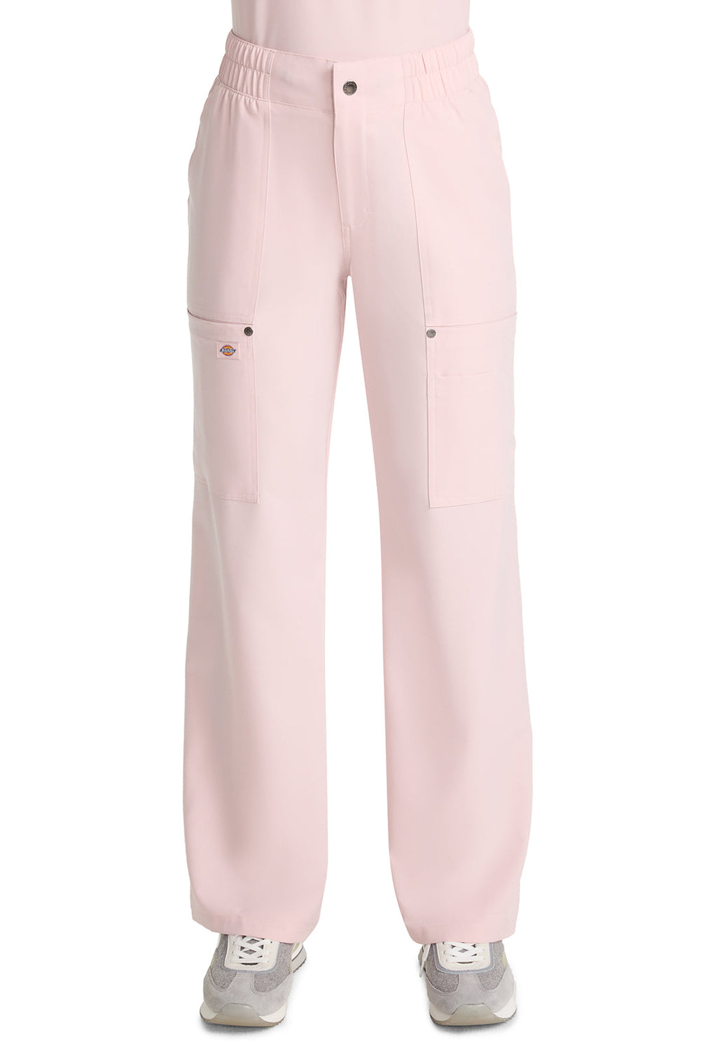 EDS NXT DK219 Mid Rise Zip Fly Wide Leg Cargo Pants Canyon Rose