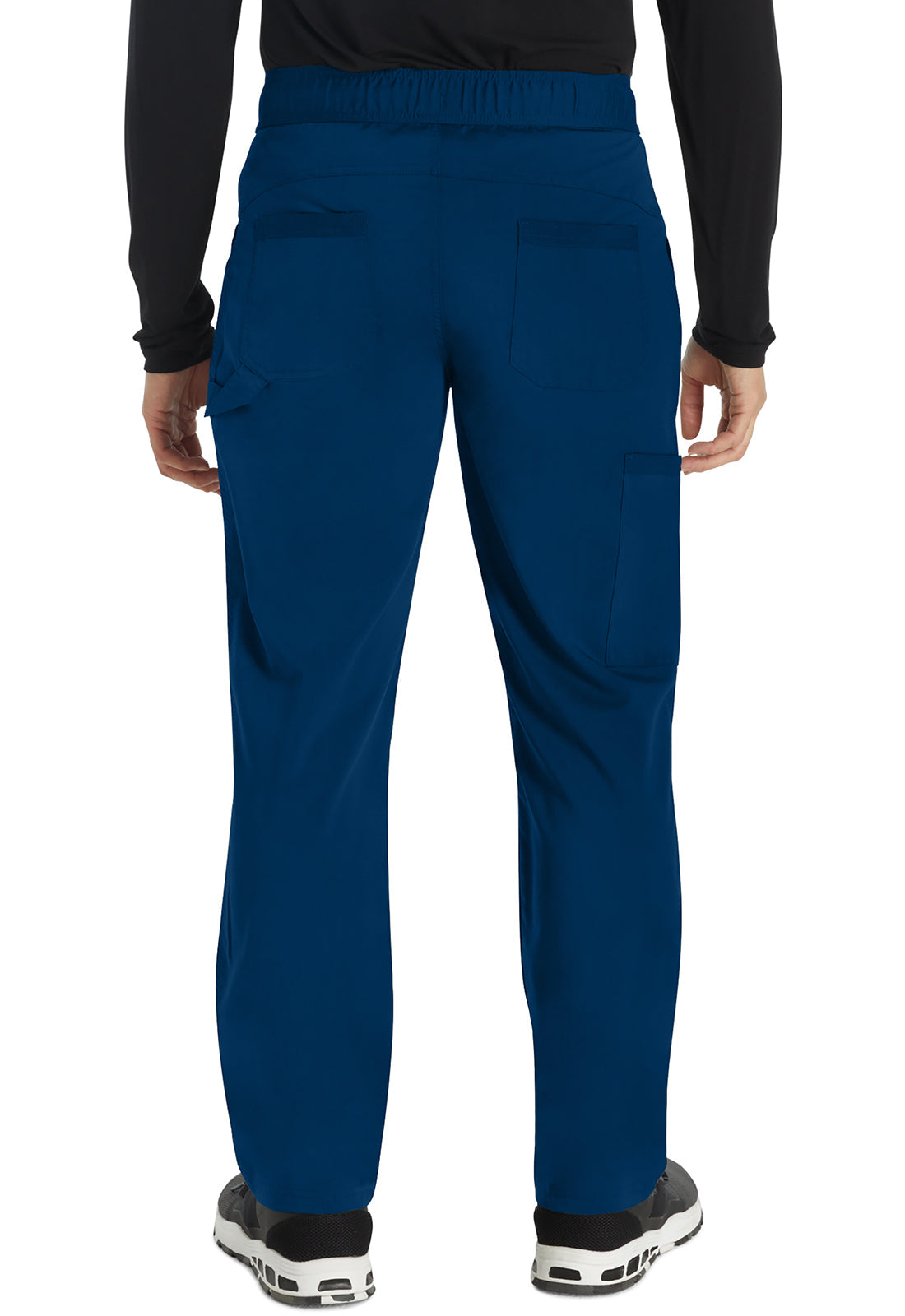 Balance DK220 Men's Mid Rise Straight Leg Scrub Pants Navy