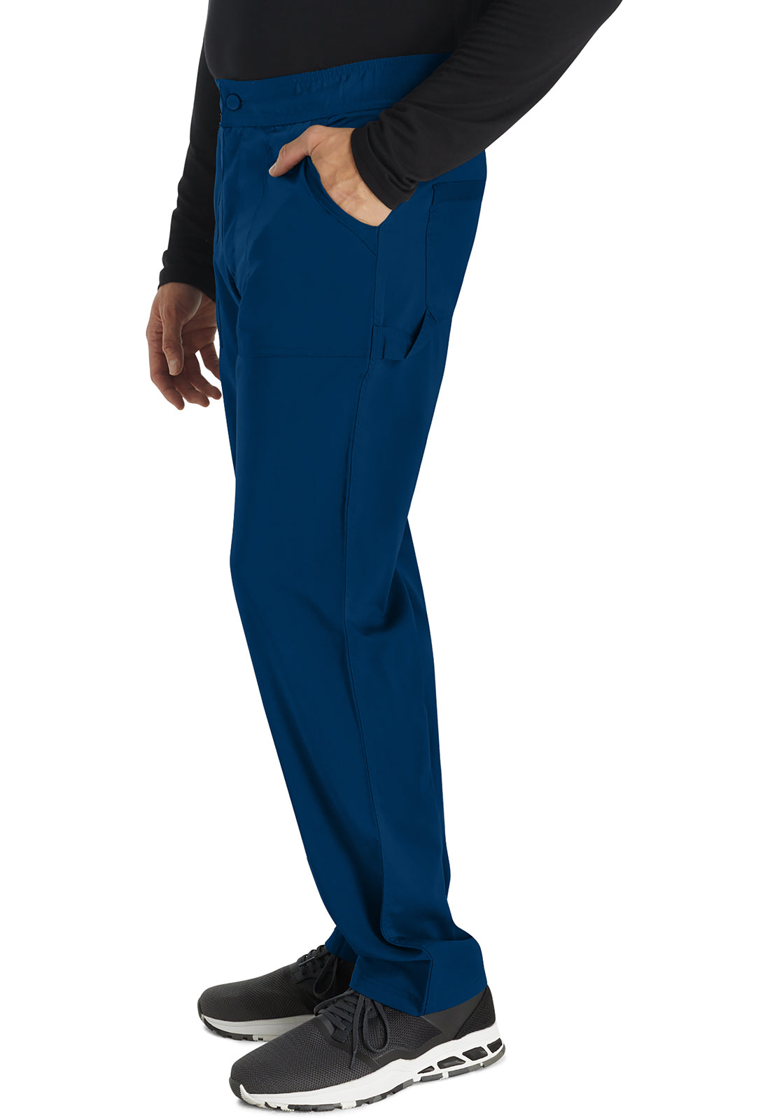 Balance DK220 Men's Mid Rise Straight Leg Scrub Pants Navy