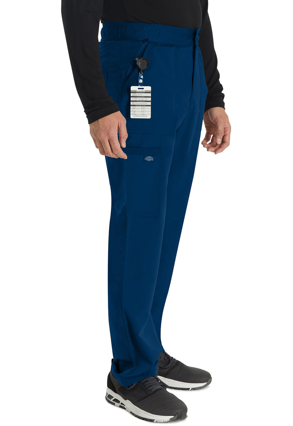 Balance DK220 Men's Mid Rise Straight Leg Scrub Pants Navy