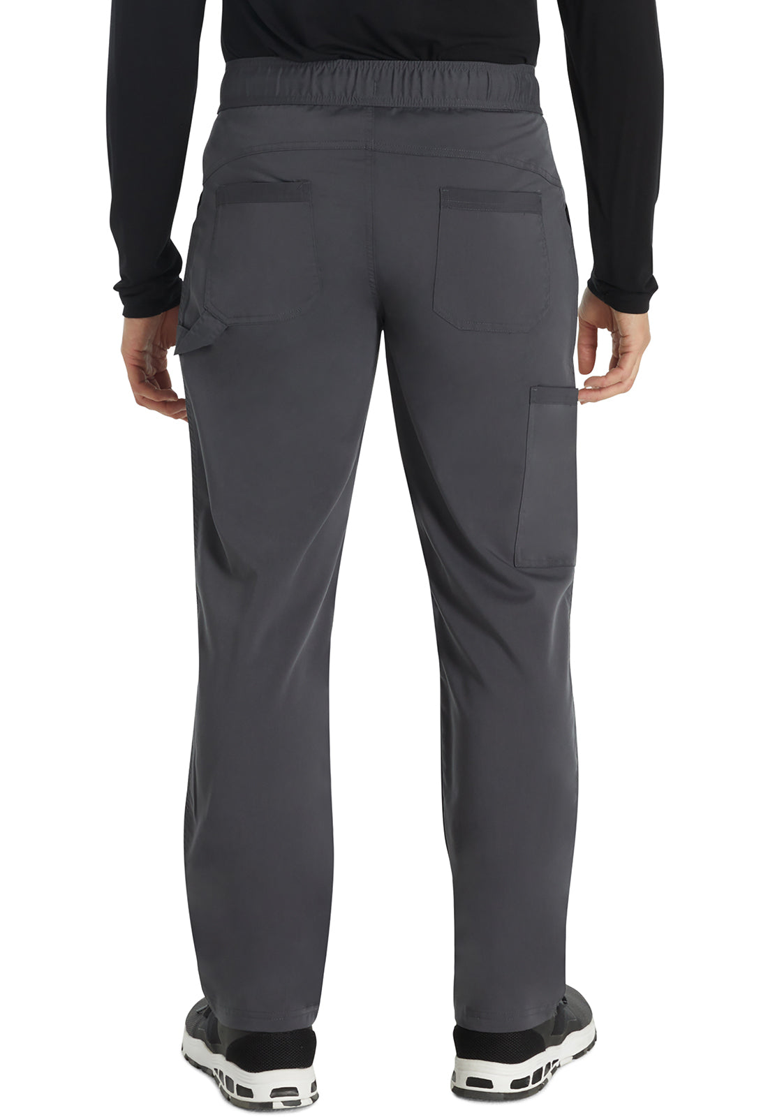 Balance DK220 Men's Mid Rise Straight Leg Scrub Pants Pewter