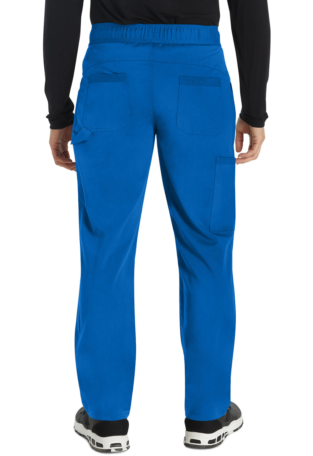 Balance DK220 Men's Mid Rise Straight Leg Scrub Pants Royal