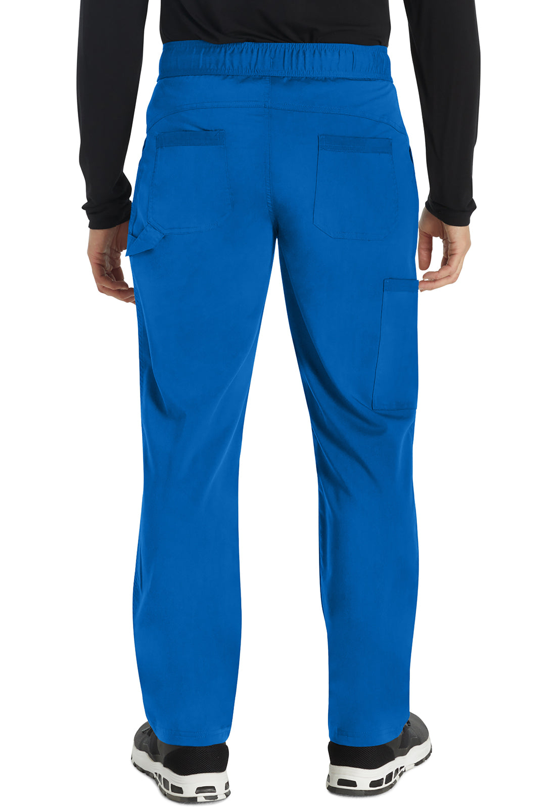 Balance DK220 Men's Mid Rise Straight Leg Scrub Pants Royal