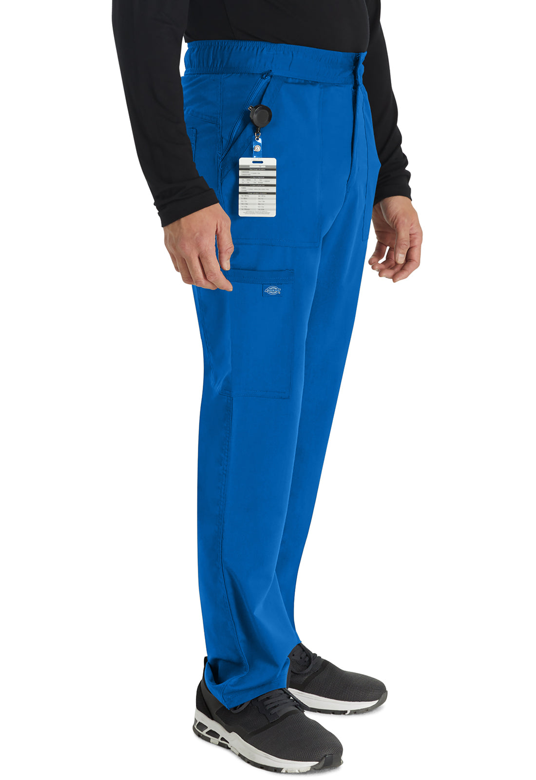 Balance DK220 Men's Mid Rise Straight Leg Scrub Pants Royal
