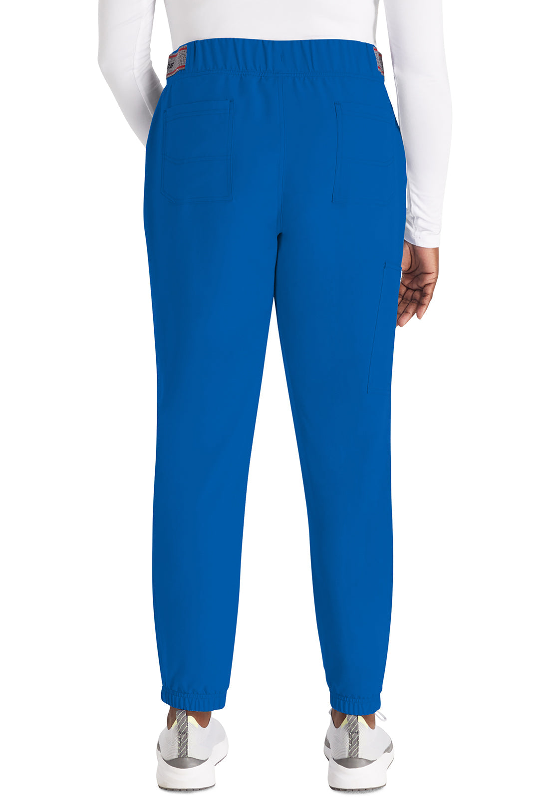 EDS NXT DK221 Mid Rise Jogger Royal Model Image Back | Dickies