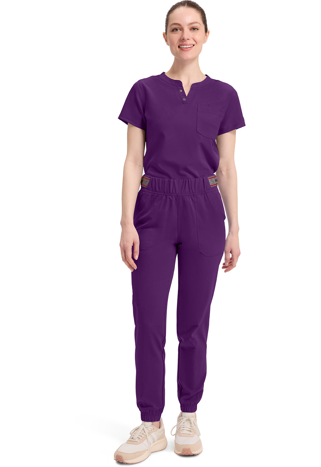 EDS NXT DK221 Mid Rise Jogger Eggplant