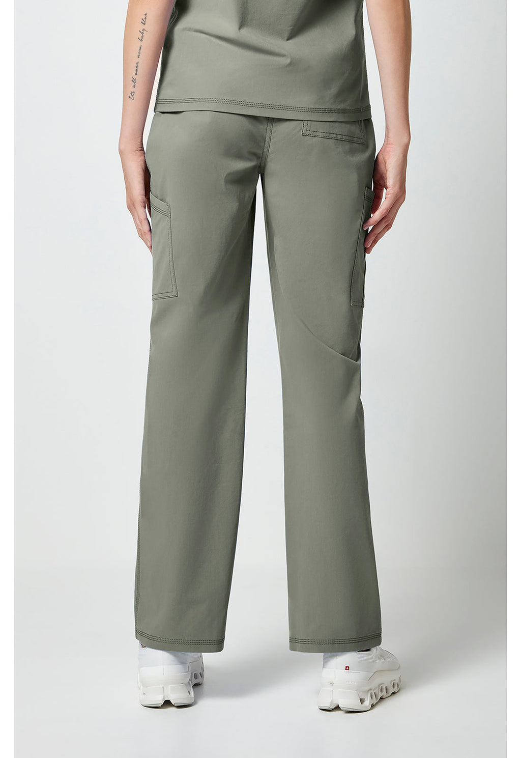 Forge DK274 Women's Straight Leg Cargo Moonstone